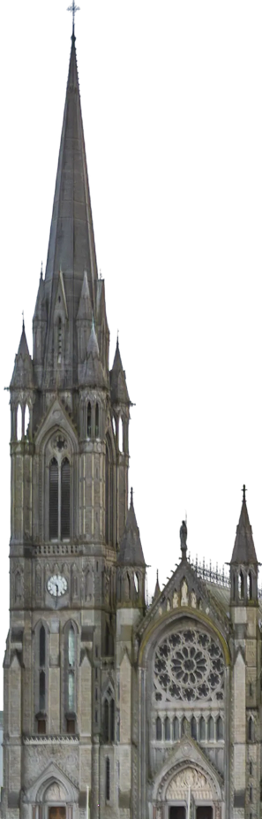 St Colman's Cathedral spire in Cobh