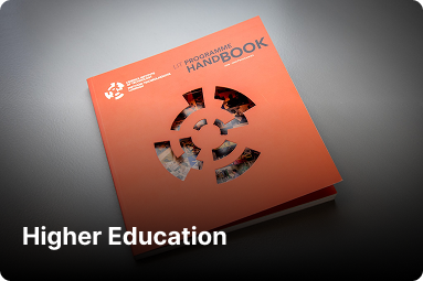 Higher education printing