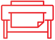 Large format printer icon