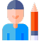 Professional editing icon